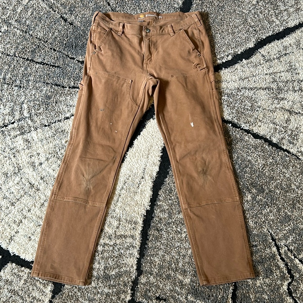 Well Worn Carhartt Work Pants 8